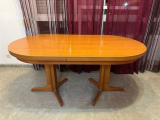 Mesa de comedor extensible madera