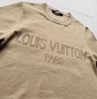 Suéter Louis Vuitton Beige Talla S