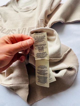 Suéter Louis Vuitton Beige Talla S