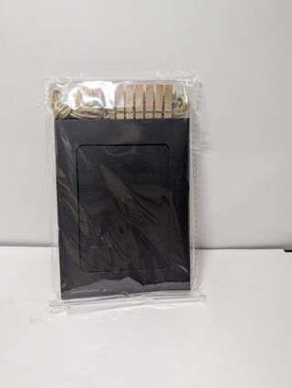 30 Piezas Marco de Fotos de Papel Kraft con Cuerda y Pinzas, 11,5 x 15,5 cm DIY Marco de Foto de Cartón, Se Adapta a Fotos de 6x