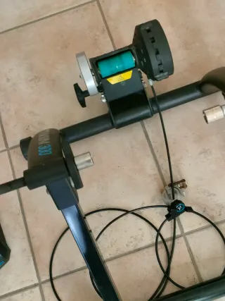 Rullo Bici Allenamento Indoor + Blocco Ruota