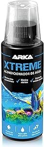 Acondicionador de Agua para Acuario 118 ml – ARKA Xtreme – Elimina Cloro, amoníaco y nitrito – neutraliza Metales Pesados – Idea
