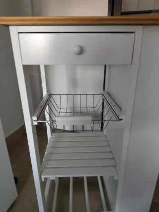 Carrito de cocina con ruedas