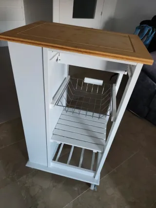 Carrito de cocina con ruedas