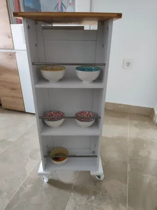 Carrito de cocina con ruedas