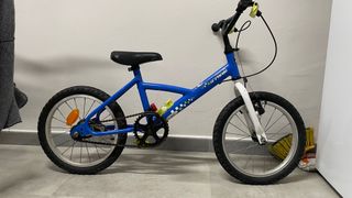 Bicicleta infantil azul