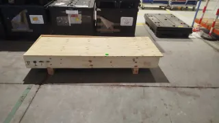 Caja de madera grande