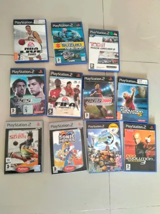 Lote Videojuegos PlayStation 2