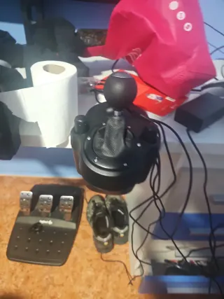 PS5 con Volante Logitech G29  FIFA 25y the crew