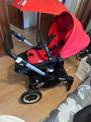 Bugaboo Buffalo Rojo y negro