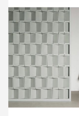 Celosía cerámica diseño blanco 50€ caja de 3 ud