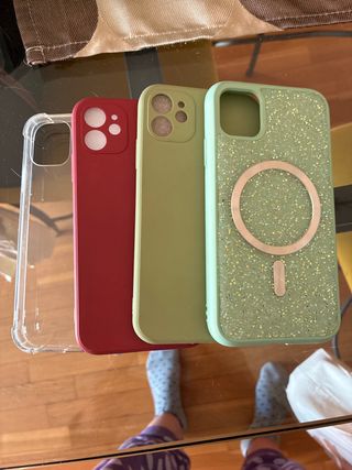 Fundas iPhone 11 (4 unidades)