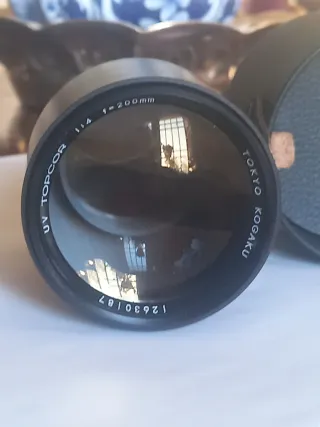 Teleobjetivo Topcon 200mm f/4