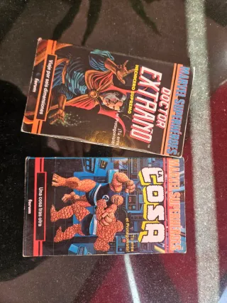 Libros elige tu propia aventura Marvel.