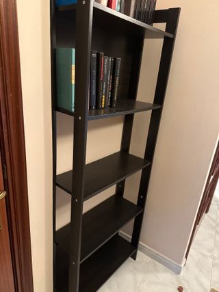 Estantería Negra Madera Ikea