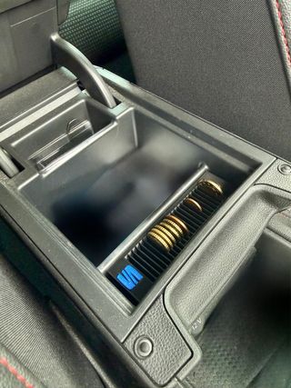 Portamonedas Seat Leon FR mk3 logo blanco