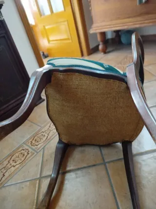 Mueble Comedor Madera Caoba.