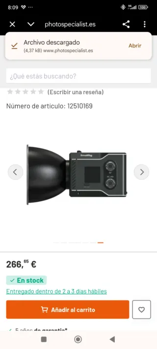 Foco de video SmallRig