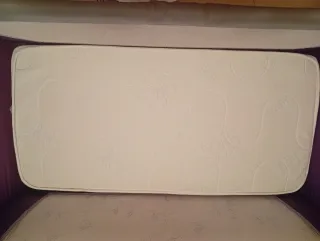 Cuna de viaje plegable y colchon