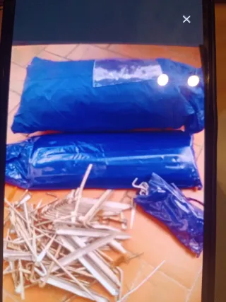 Tienda de campaña Cobry Blue CT-2