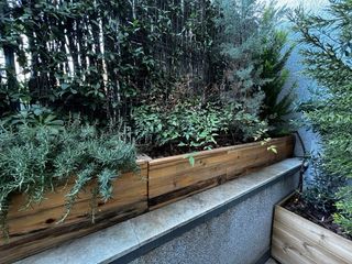 Jardineras de madera 4 uds de 200 x 45