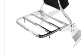 Portaequipaje Cromado para Moto