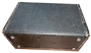 Maletín antiguo máquina de escribir