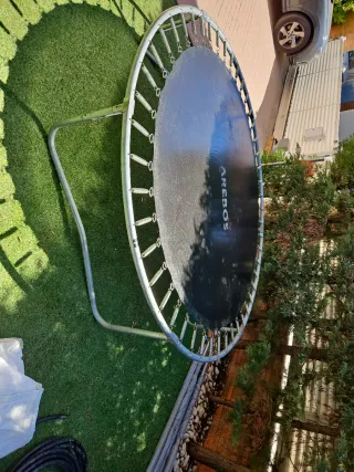 Trampolín Decathlon 2.45m