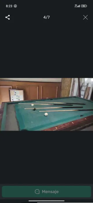 Mesa de billar francés carambola