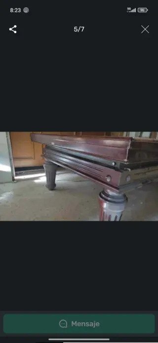 Mesa de billar francés carambola