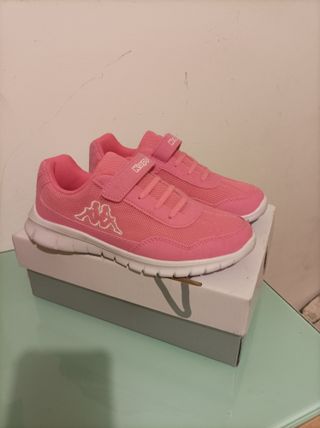 Zapatillas Kappa niña rosa