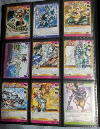 Carte JoJo’s Bizarre Adventure – collezione anime