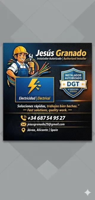 Se reparan averías eléctricas y muchas cosas mas.