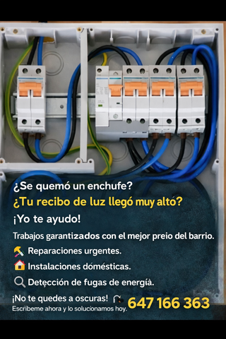 Servicios Eléctricos Urgentes - 647 166 363
