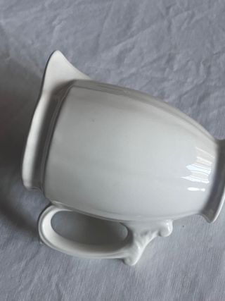 Jarrita La Cartuja de Sevilla Porcelana Blanca