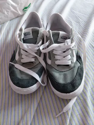 Zapatillas Vans Talla 40.5 Verde Agua