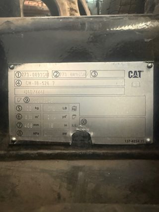 Cazo 40. Origial CAT .