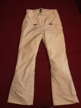 Pantalones blancos de esquí