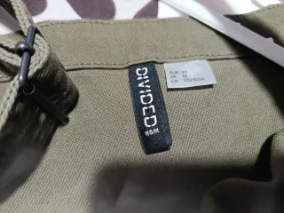 Vestido Peto Mujer Verde Militar