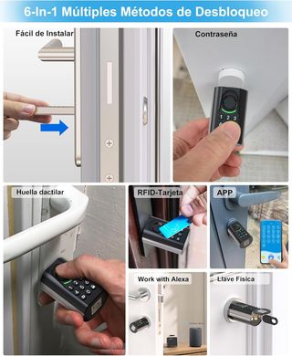 Cerradura electrónica inteligente WELOCK ToucA71
