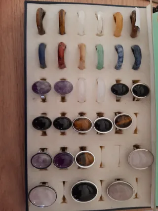 Anillo piedra natural nuevo