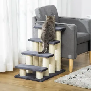Escalera rascador para gatos