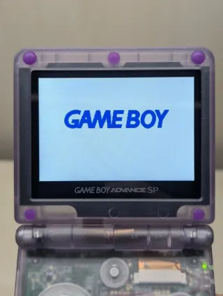 Game Boy Advance SP Lilla Custom IPS V5