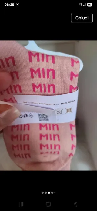 Set Portafoglio e Calze Rosa