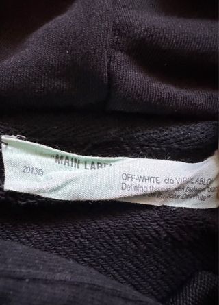 Felpa Off-White con cappuccio uomo