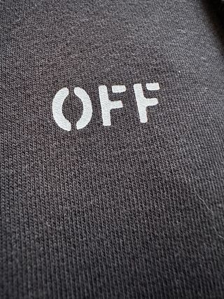 Felpa Off-White con cappuccio uomo