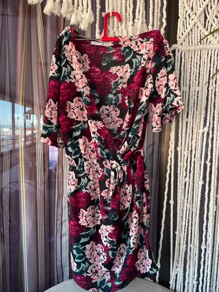Vestido estampado floral