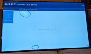 Televisor Samsung 50J6240 con su peana original