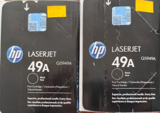 Tóner HP 49A Negro Original Q5949A Cantidad 2