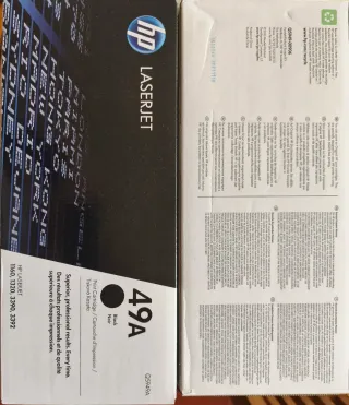 Tóner HP 49A Negro Original Q5949A Cantidad 2
